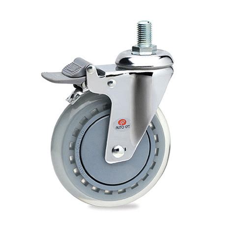 Carrymaster ACLU Series Single Polyurethane Wheel Casters.